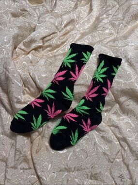 Multicolored HUF Plantlife Crew Socks